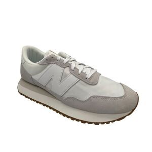 New Balance 237 Womens Sz 11.5 Sneakers Gray White Retro Running Shoes